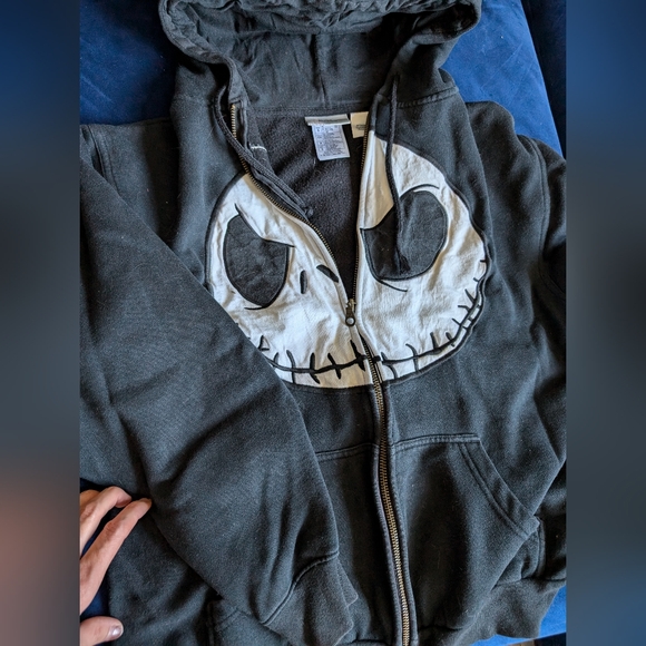 Nightmare Before Christmas Zip up Hoodie - Picture 2 of 3